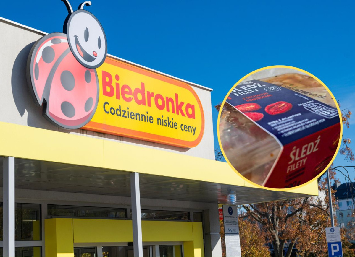 śledzie z biedronki