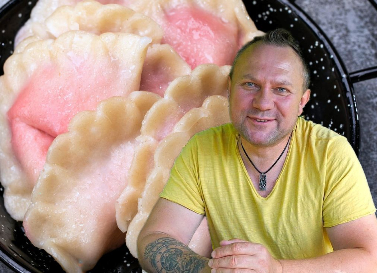 pierogi z truskawkami Strzelczyka