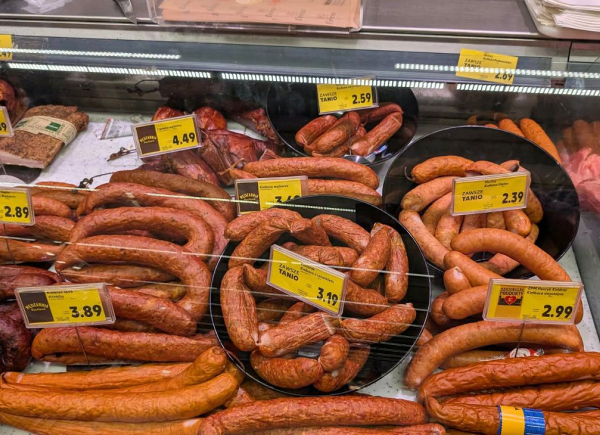 kiełbasa niskiej jakości