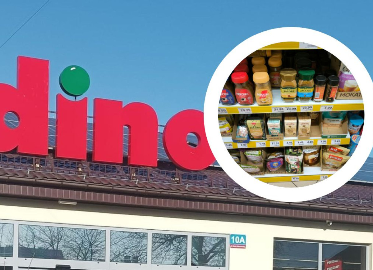 promocja na kawę w Dino