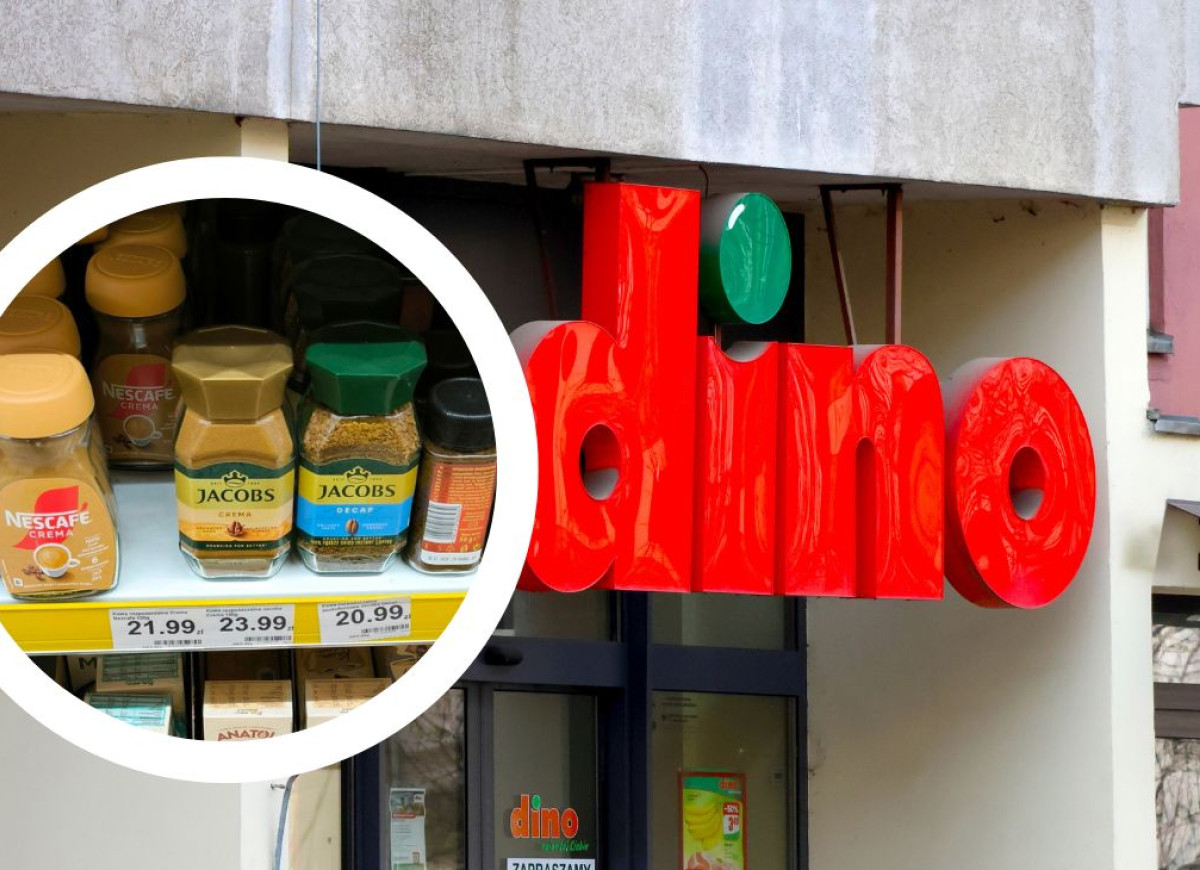 promocja na kawę w Dino