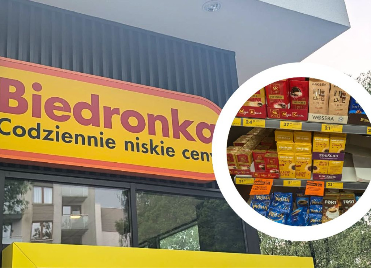 promocja na kawę w Biedronce