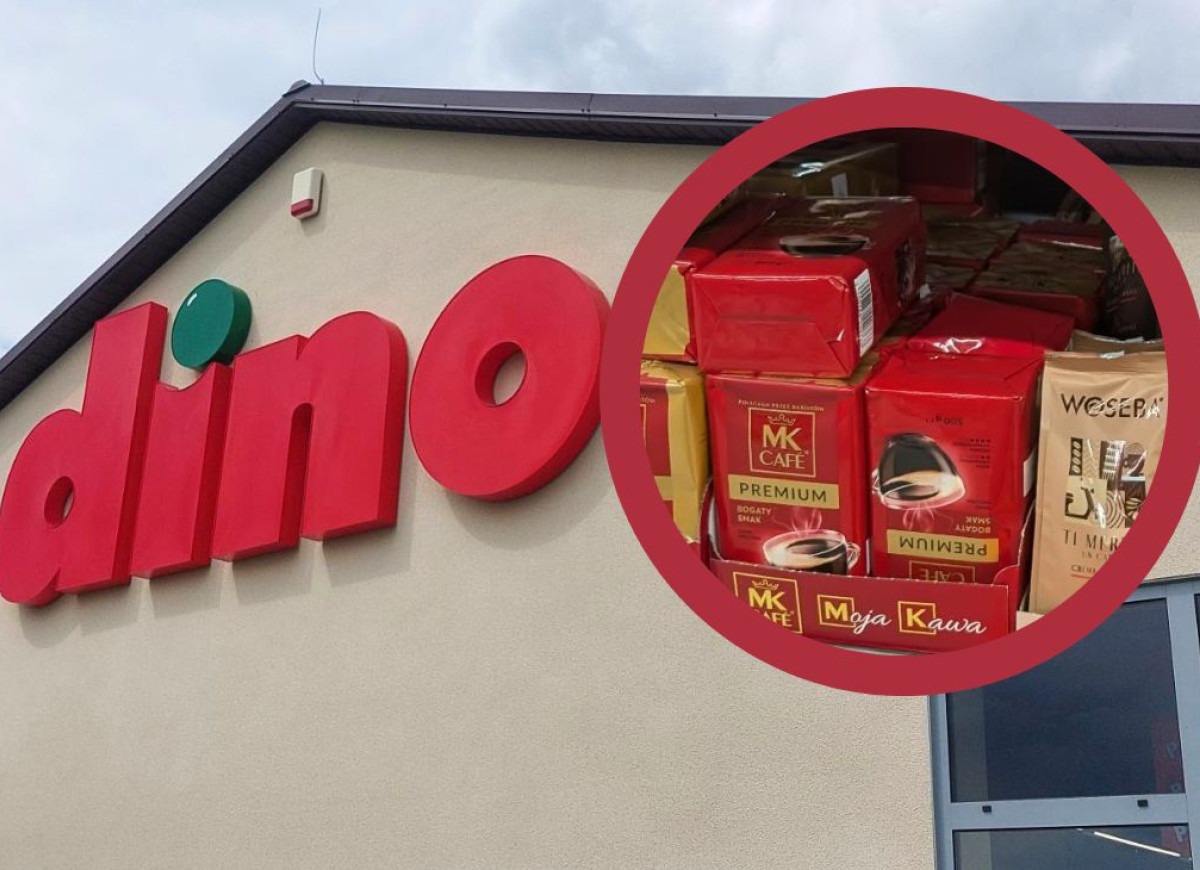 promocja na kawę w Dino