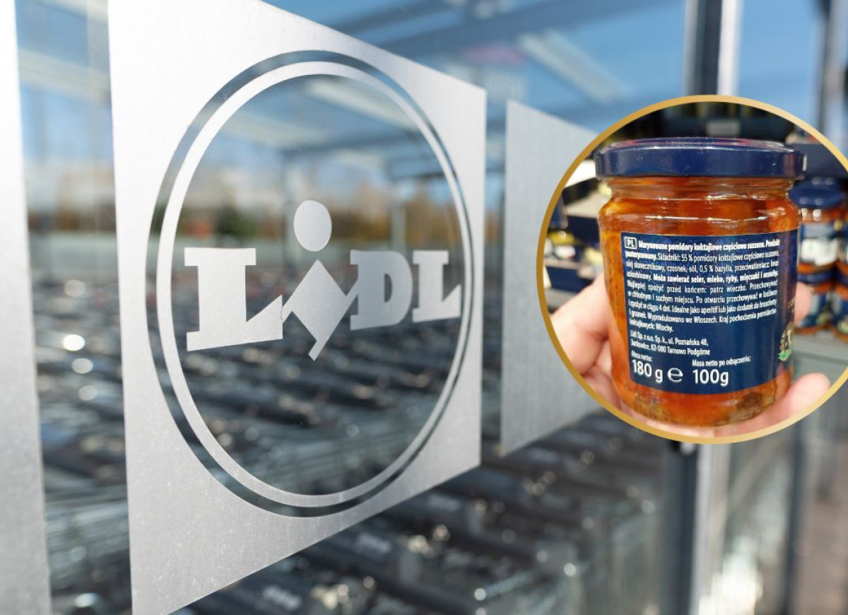 półsuszone pomidroki koktajlowe z Lidla
