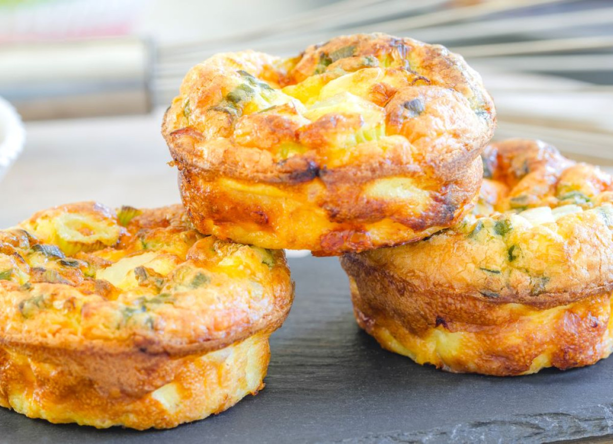muffiny śniadaniowe z serka wiejskiego