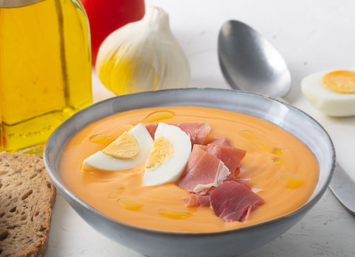 Salmorejo cordobes - zupa na upały