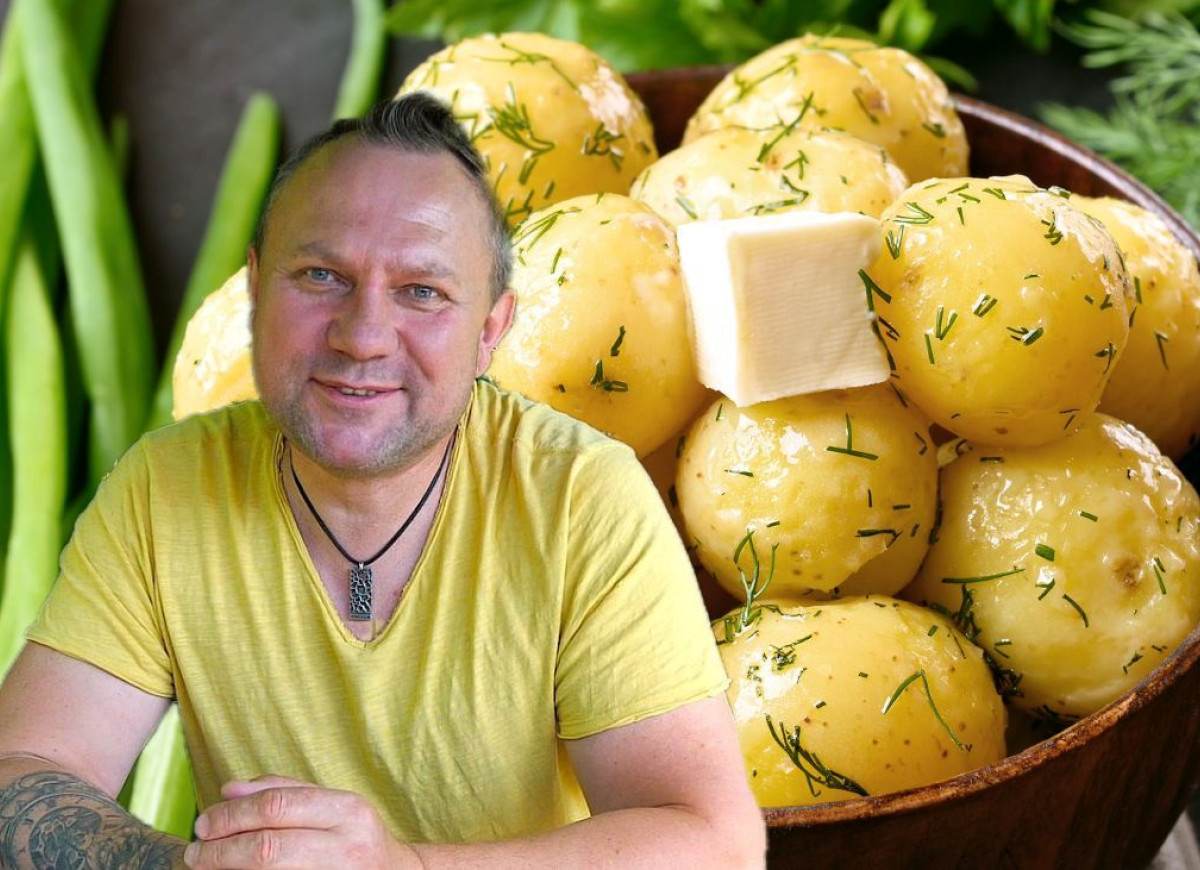 sposób na czyszczenie młodych ziemniaków Strzelczyka