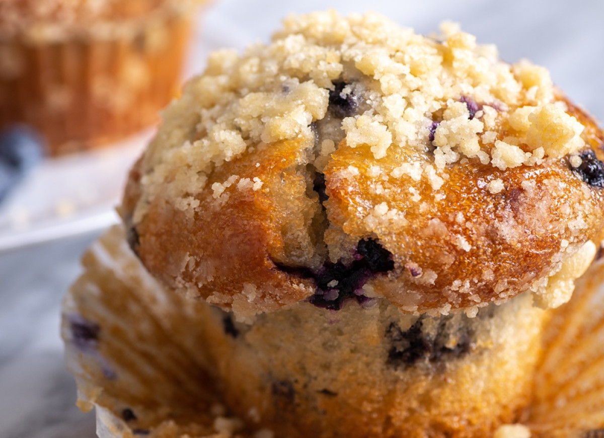 muffinki z jagodami