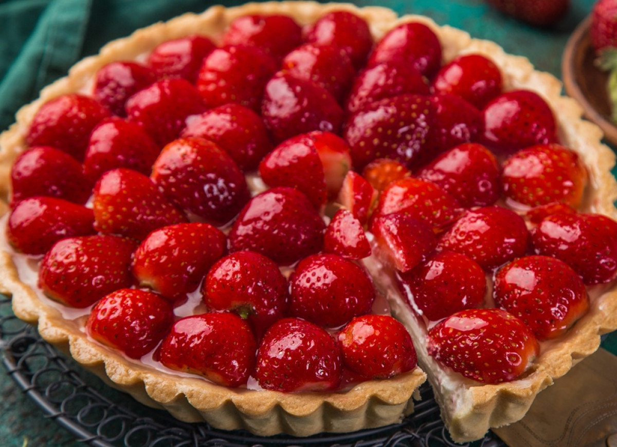 tarta z truskawkami