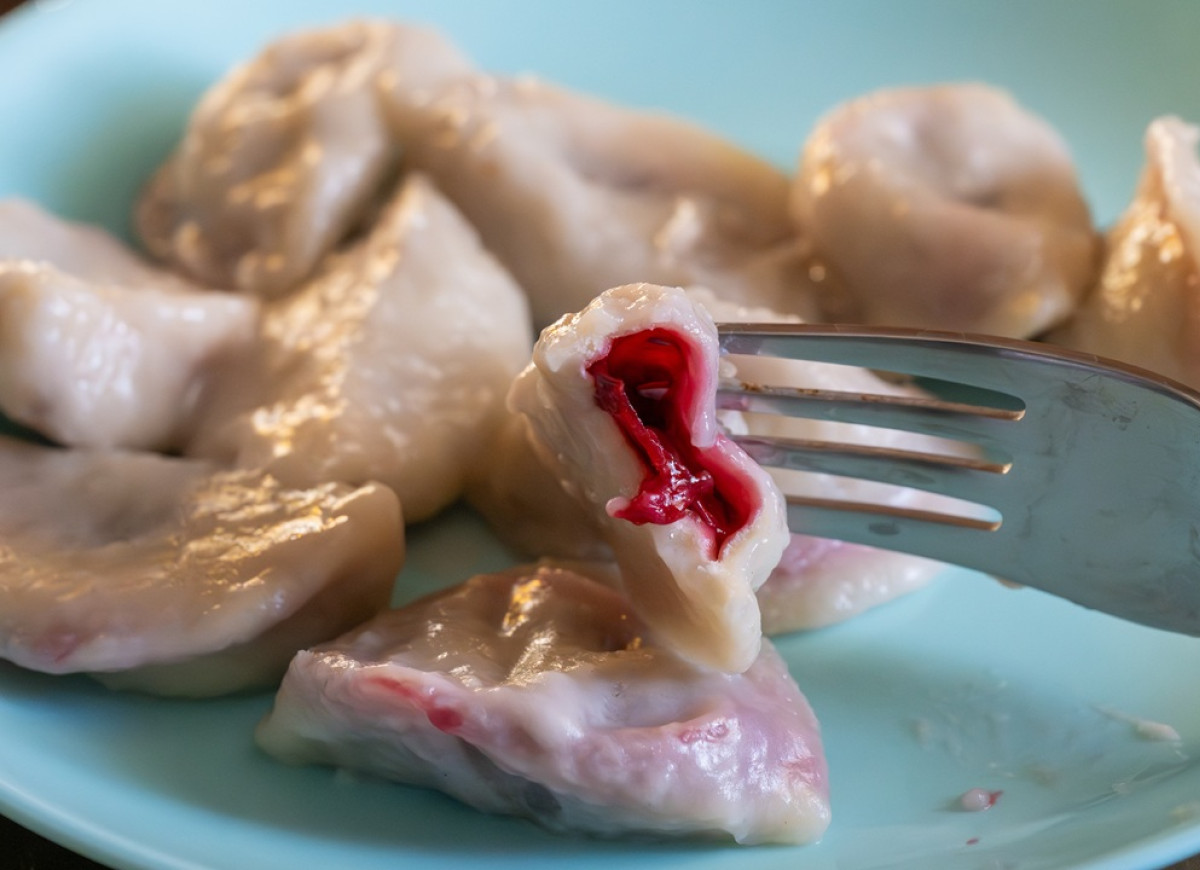 pierogi z owocami