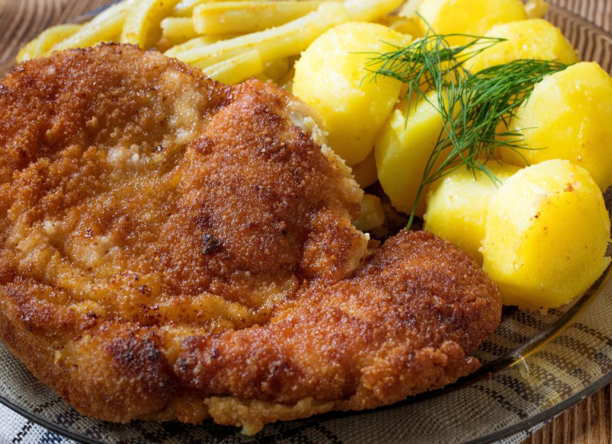 kotlet z kurczaka w panierce