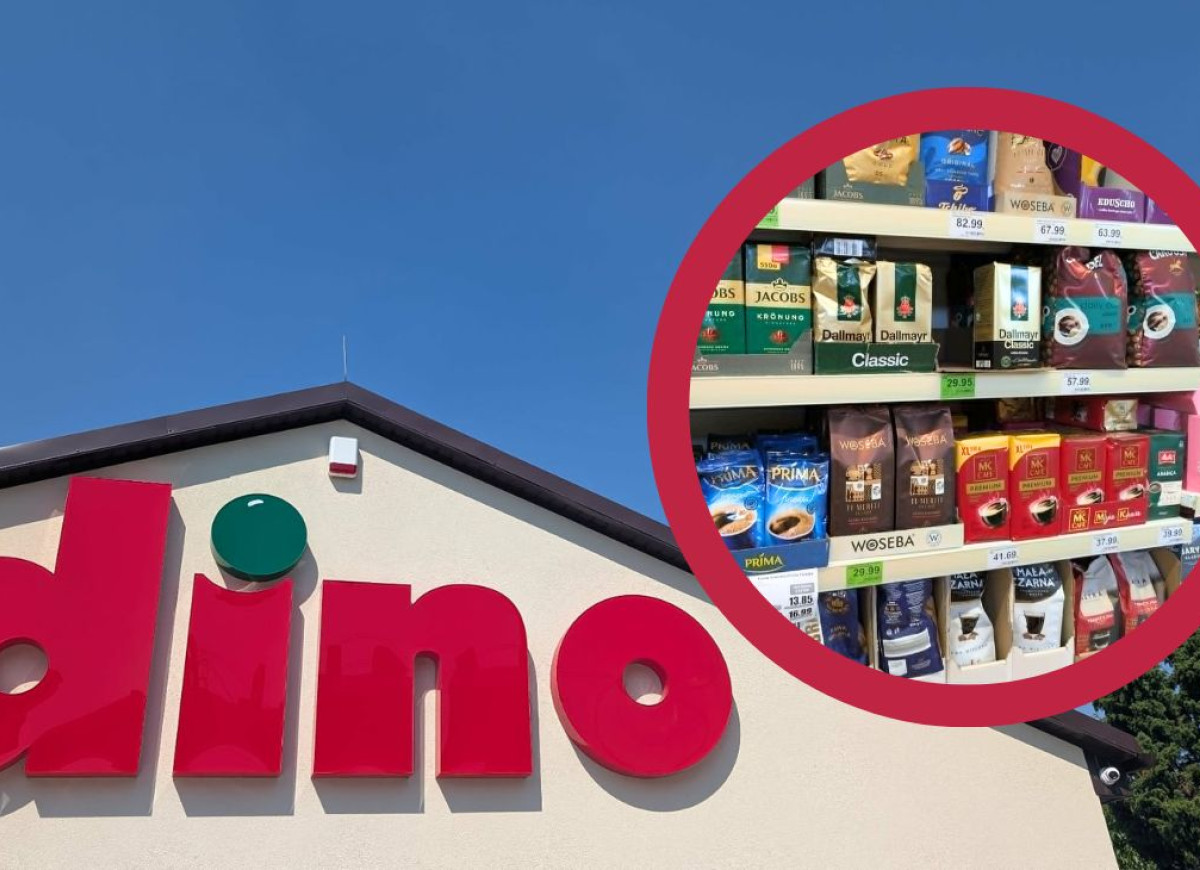 promocja na kawę w Dino