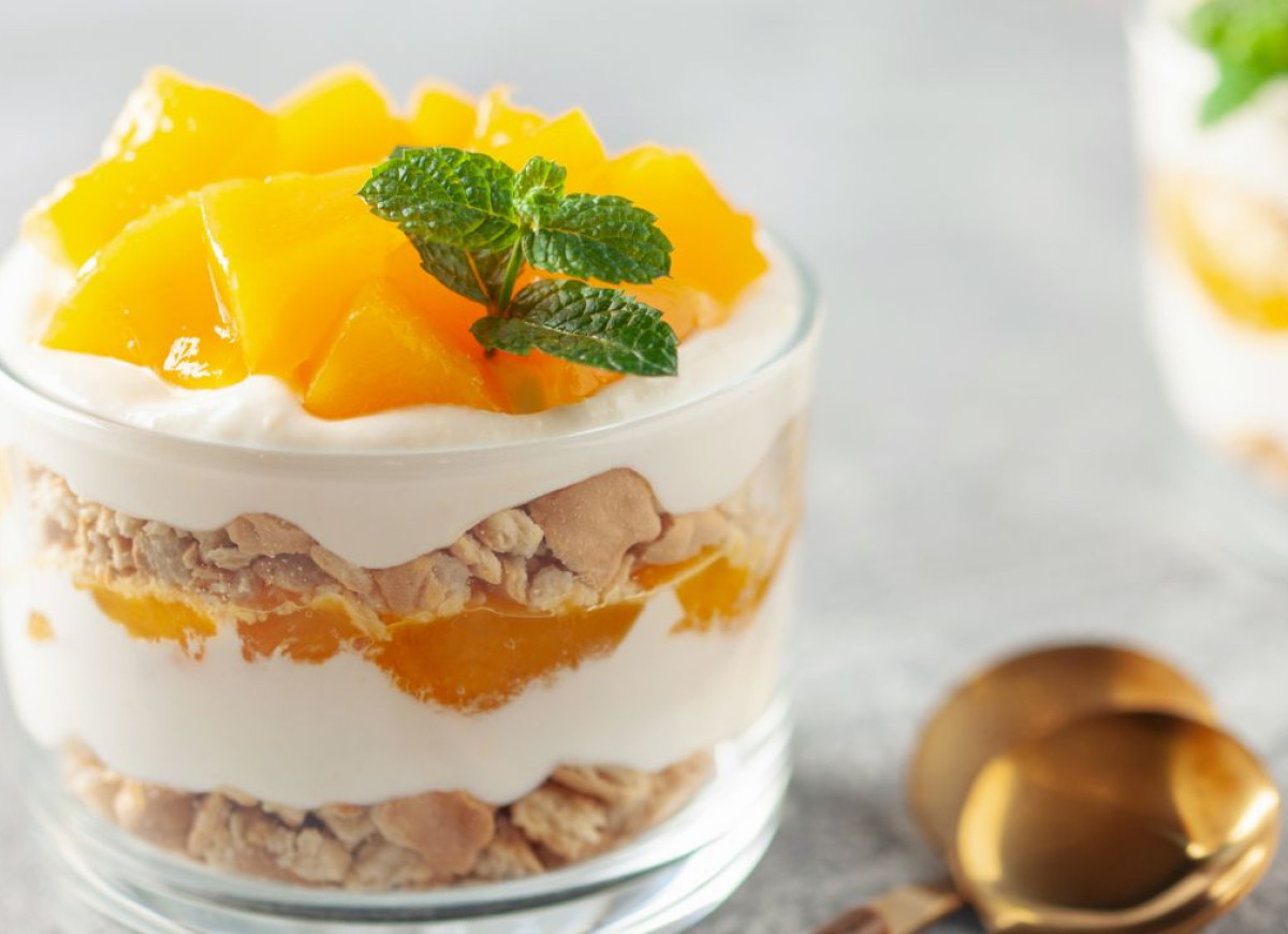filipiński deser bez pieczenia z mango
