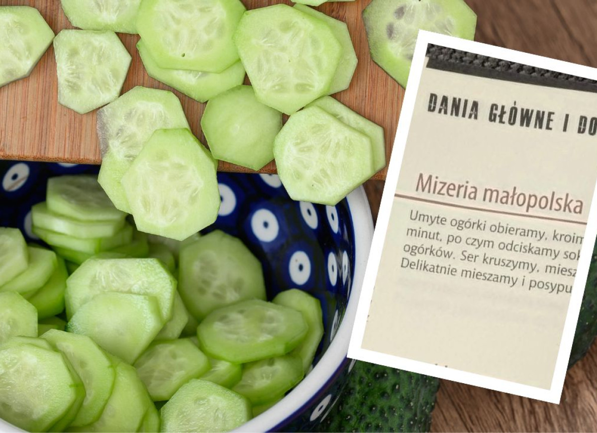 mizeria po małopolsku