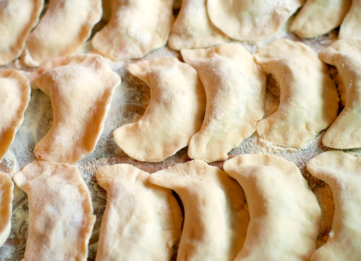 pierogi ruskie z garmażerki