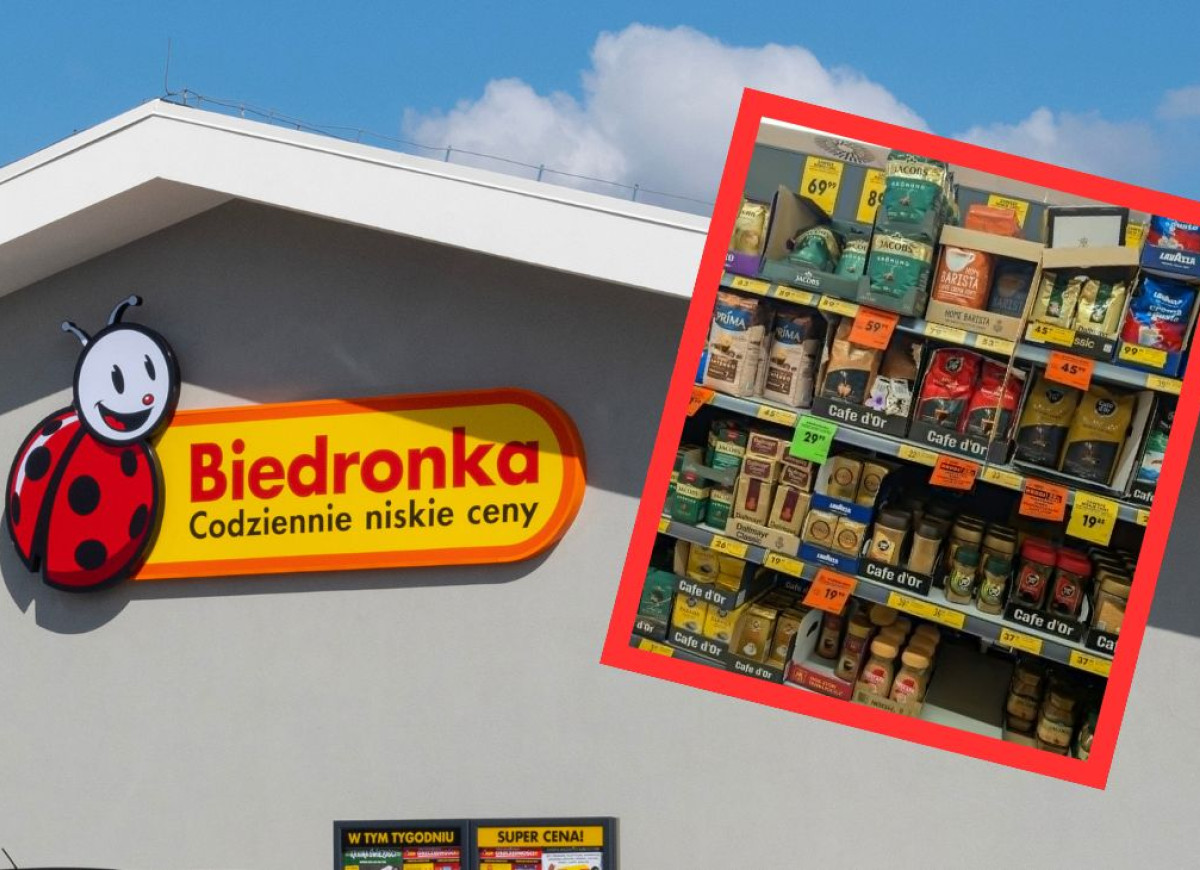 promocja na kawę w Biedronce