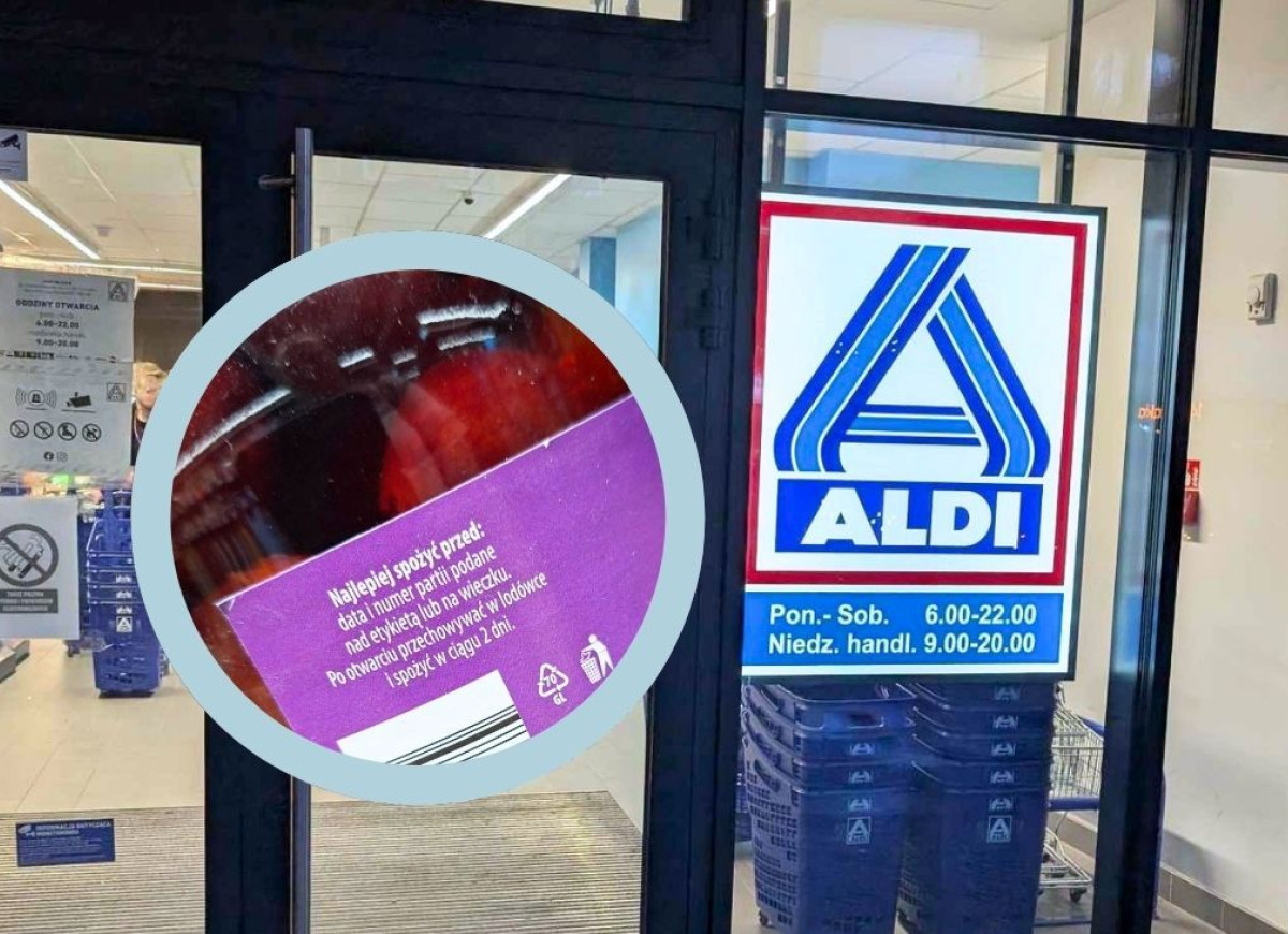 kompot śliwkowy z Aldi