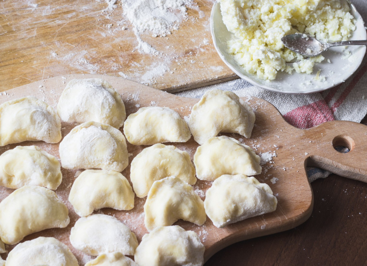 pierogi ciasto na mleku