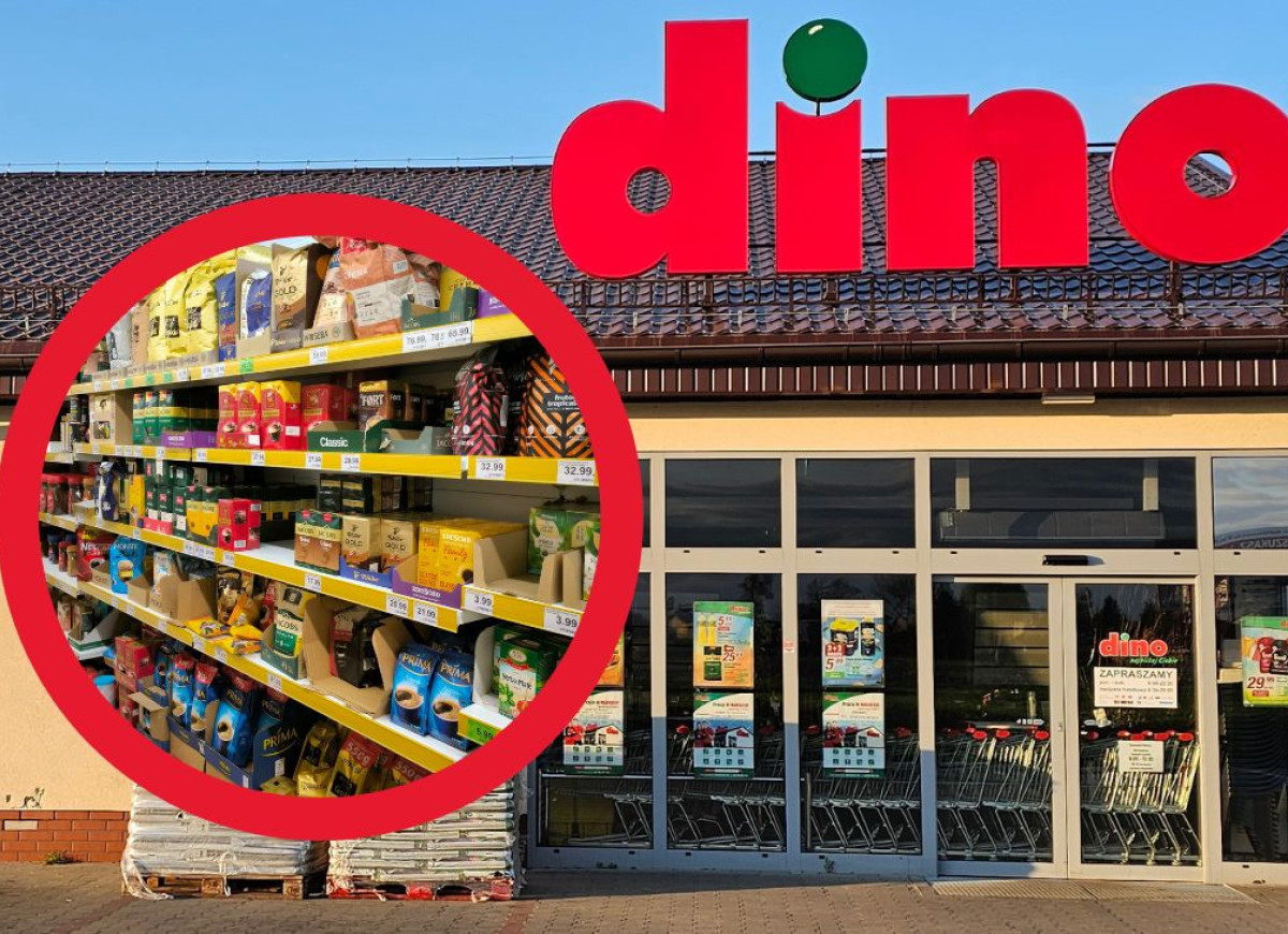 promocja na kawę w Dino