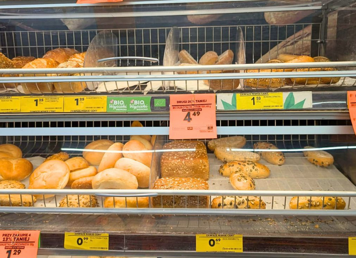 pieczywo z dyskontów