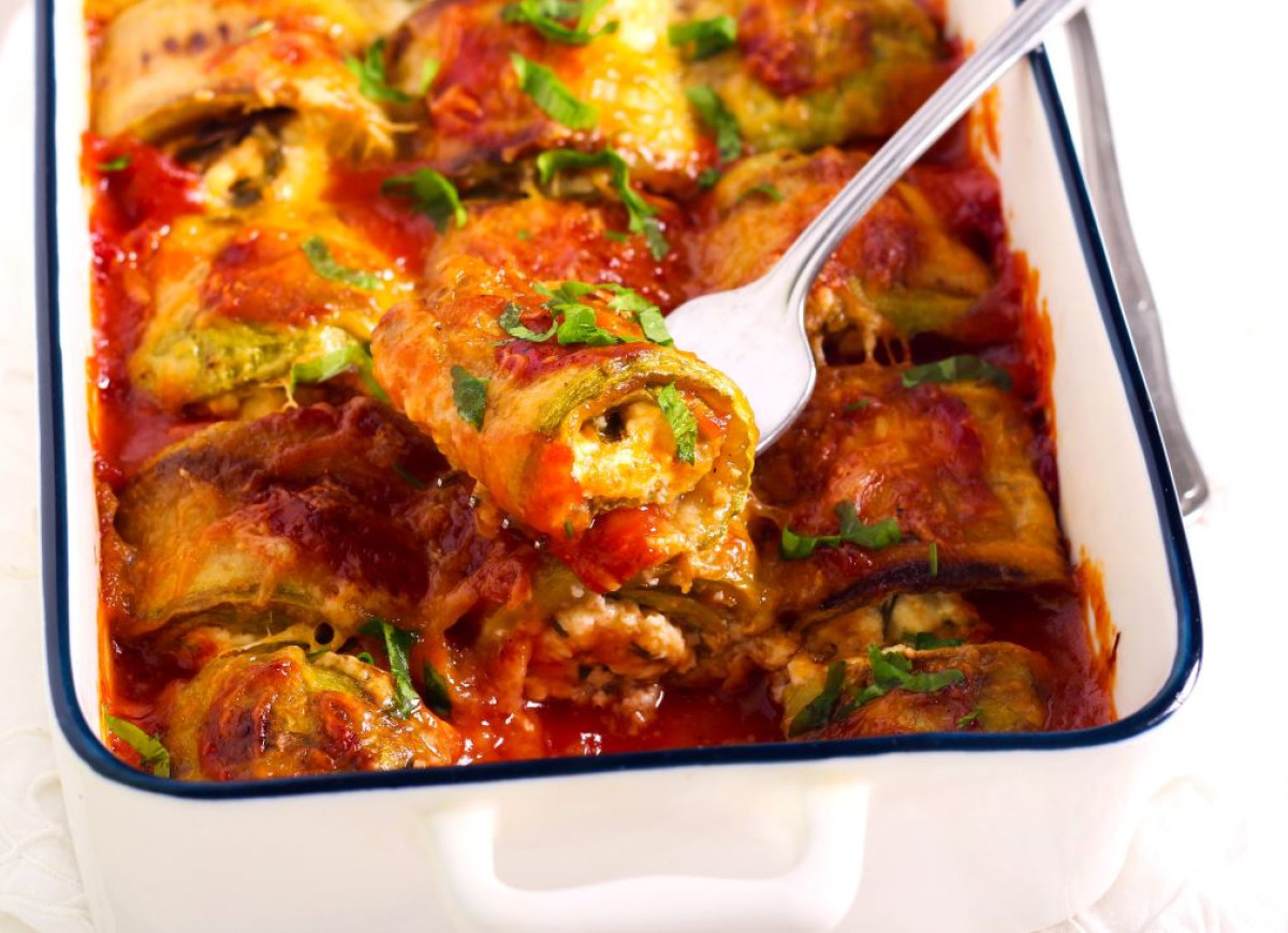 enchiladas z cukinii