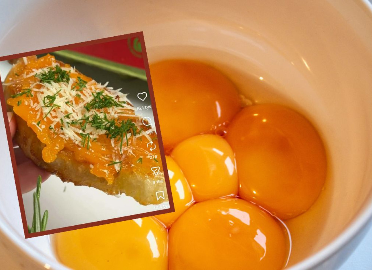 smarowidło do chleba z żółtek - żółtka confit
