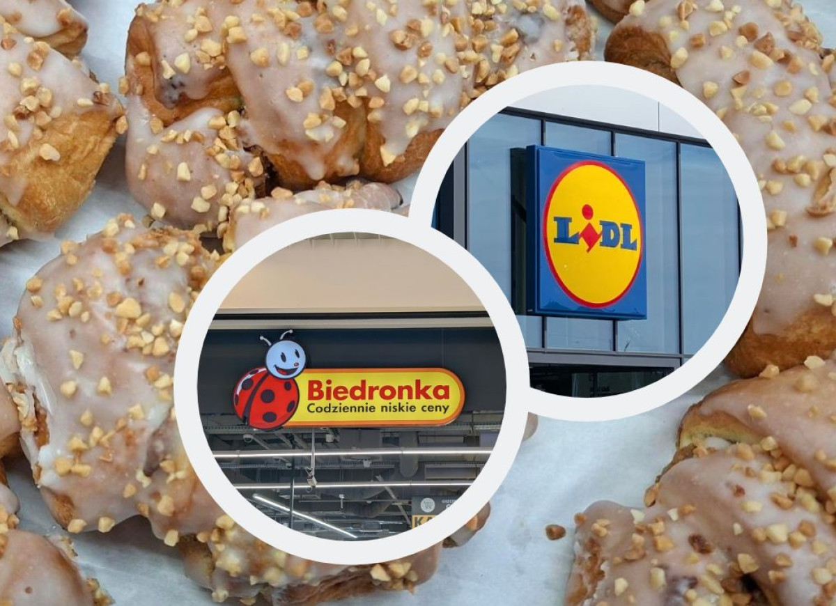rogale świętomarcińskie w Biedronce i w Lidlu