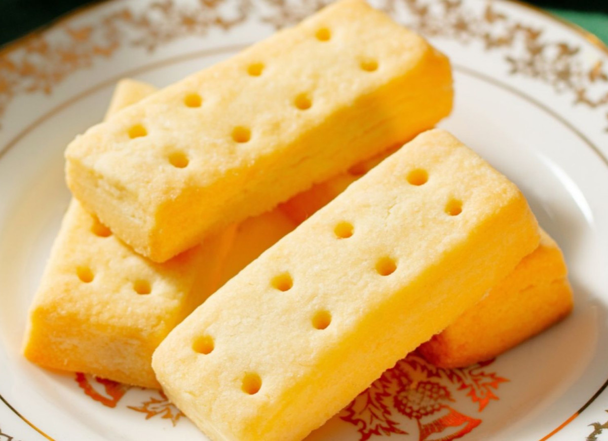 szkockie maślane ciasteczka