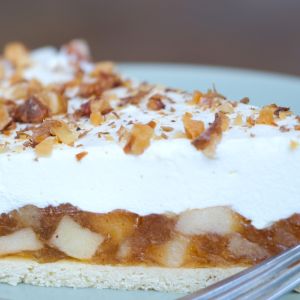 Szarlotka bez pieczenia