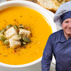 Zupa dyniowa Rączki