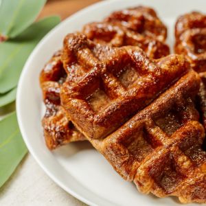 gofry z czerwonej fasoli