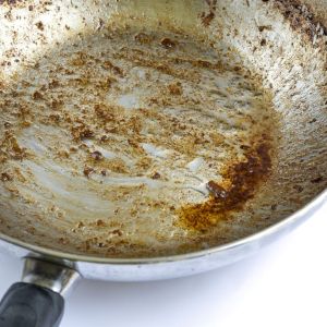 smażenie na papierze do pieczenia