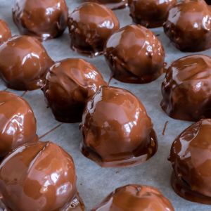 proteinowe trufle czekoladowe