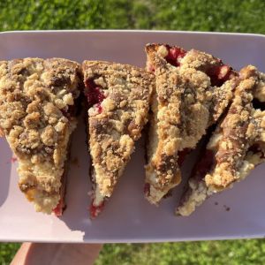 ciasto z truskawkami