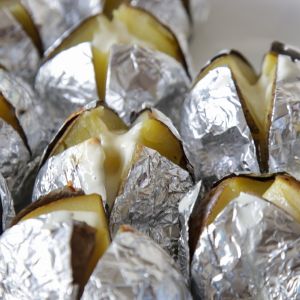 młode ziemniaki z grilla