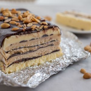 semifreddo z masła orzechowego