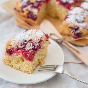 ciasto z malinami kubeczkowe