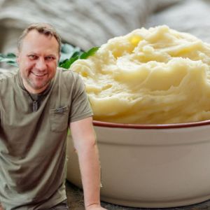 puree ziemniaczane z porem