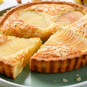 kruche ciasto z gruszkami