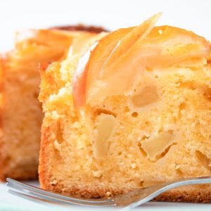 bretońskie ciasto z jabłkami