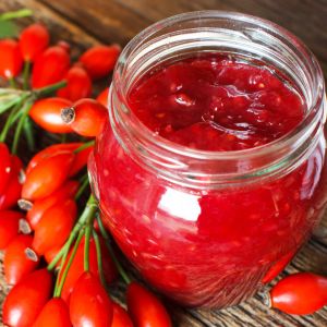 Konfitura z dzikiej róży