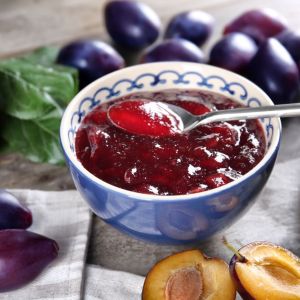 powidła śliwkowe z pigwą