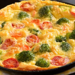fritatta z brokułem