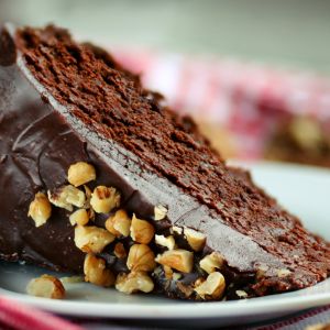 orzechowe ciasto bez mąki