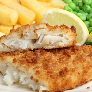 Smażona ryba morski kurczak