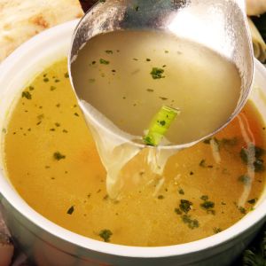 Rosół na karkówce