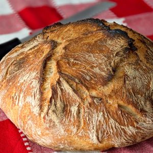 korzenny chleb na śniadanie przed Wigilią