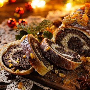 makowiec zawijany świąteczny