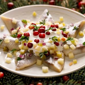 śledzie w śmietanie chrzanowo-pieprzowej