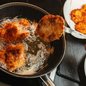 metoda na 2 smażenia schabowych